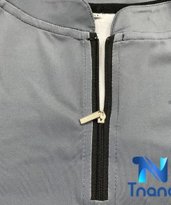 đồng phục áo thun lạnh 4 chiều cổ dây kéo