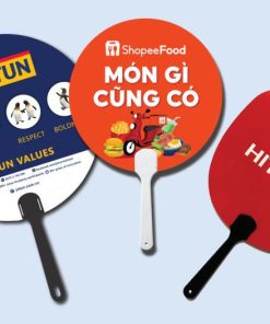 Mẫu mã quạt nhựa cầm tay đa dạng tại Đặt May Tnano