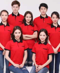 áo thun cổ trụ văn phòng công sở