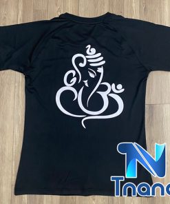 đồng phục áo thun yoga màu đen