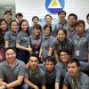 đồng phục công ty đẹp màu xám chì