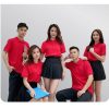 đồng phụ công sở màu đỏ