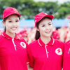 mũ đồng phục màu hồng
