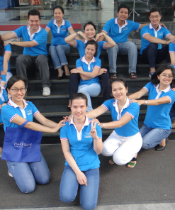 áo thun công sở công ty chứng khoán