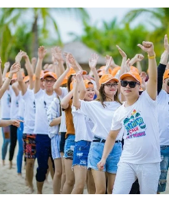 mũ đồng phục du lịch biển mùa hè