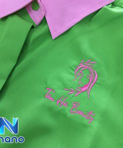 áo sơ mi nam nữ logo thêu