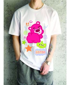 in áo thun gấu dâu lotso