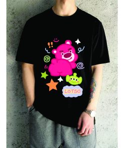 in áo thun gấu dâu lotso
