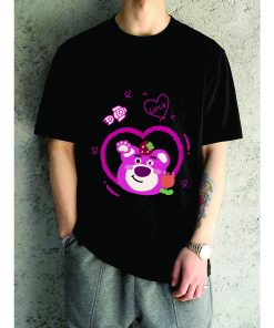 in áo thun gấu dâu lotso