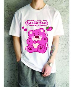 in áo thun gấu dâu lotso