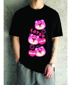 in áo thun gấu dâu lotso