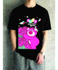 in áo thun gấu dâu lotso