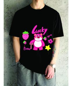 in áo thun gấu dâu lotso