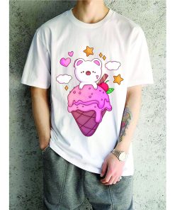 in áo thun gấu dâu lotso