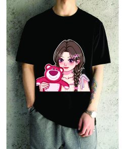 in áo thun gấu dâu lotso