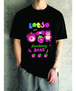 in áo thun gấu dâu lotso