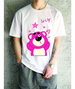 in áo thun gấu dâu lotso