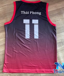 áo bóng rổ tta in chuyển màu