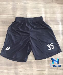 quần bóng đá màu đen