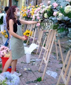Tạp dề tiệm hoa ivy