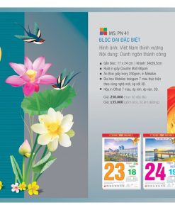Lịch bloc 17x24 2024 Bloc Đại đặc biệt TPN41