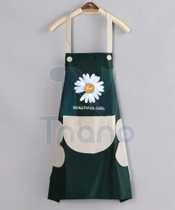 Tạp dề tiệm hoa mẫu 2023 SHOPHOA012 Rêu Hoa