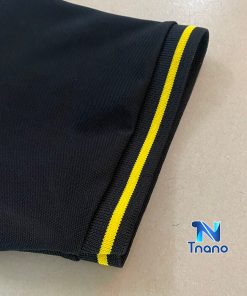 áo thun cá sấu đen