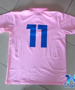 áo thun polo màu hồng