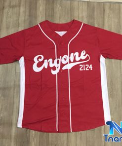 Áo bóng chày đồng phục lớp 2124 - Engone