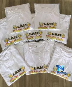 đồng phục áo nhóm vải cotton