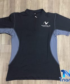 đồng phục áo thun pt nhung blue