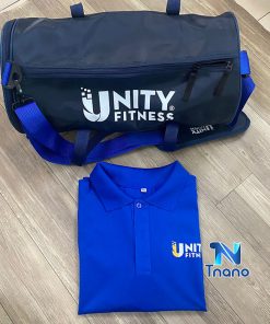 đồng phục áo + túi trống công ty unity