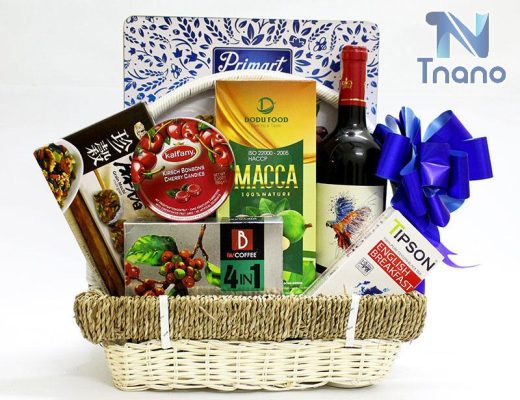 Giỏ quà Tết "Sức khỏe và An khang"