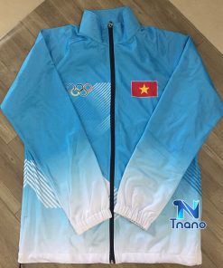 áo gió nỉ 2 lớp in chuyển nhiệt