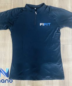 áo thun pt cổ dây kéo fifit