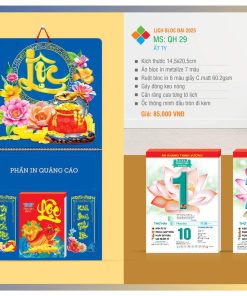 Lịch bloc đại Sen Việt QH 29