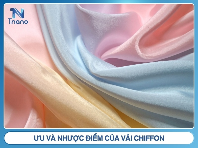 Vải chiffon là gì? Ưu nhược điểm phân loại và ỨNG DỤNG Ưu và nhược điểm của vải chiffon