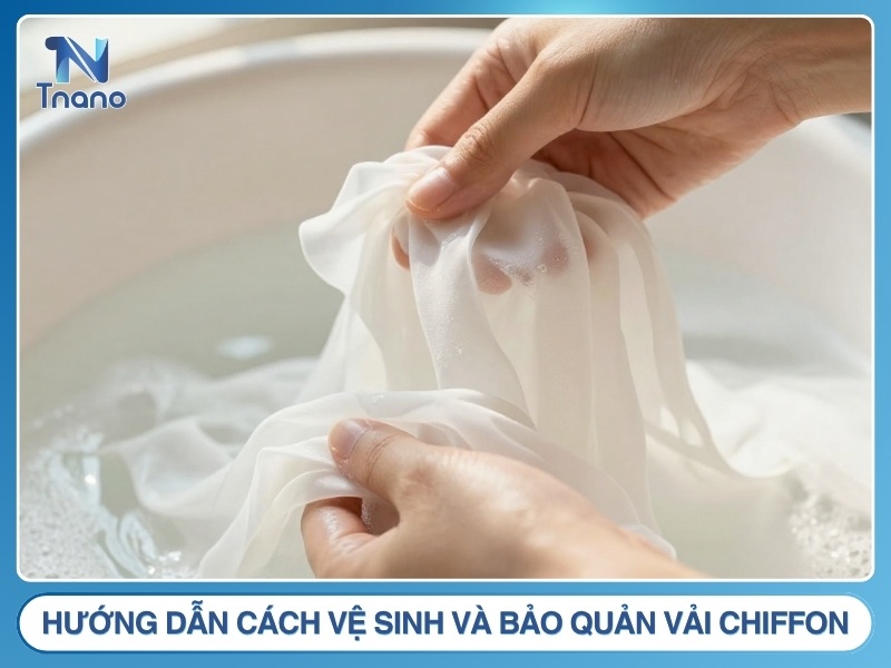Vải chiffon là gì? Ưu nhược điểm phân loại và ỨNG DỤNG Hướng dẫn cách vệ sinh và bảo quản vải chiffon