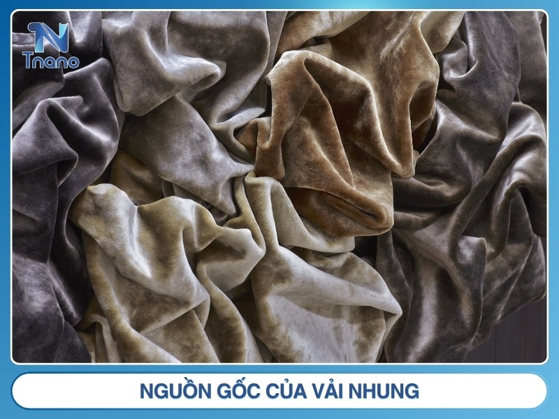 Vải nhung là gì? Ưu nhược điểm & cách nhận biết vải CHUẨN Nguồn gốc của vải nhung