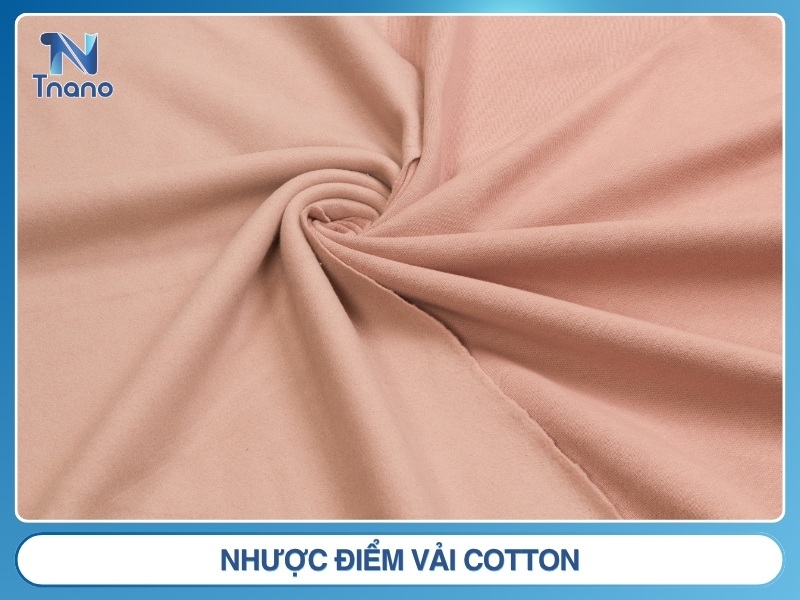 Vải cotton là gì? Ưu nhược điểm PHÂN LOẠI & cách nhận biết Nhược điểm vải cotton