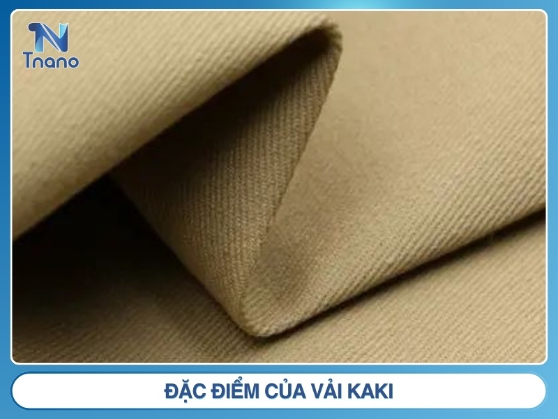 Vải kaki là gì? Tìm hiểu từ A-Z về chất liệu bền đẹp này Đặc điểm của vải kaki