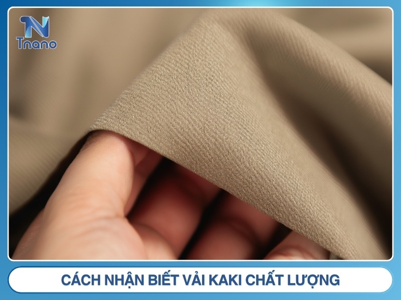 Vải kaki là gì? Tìm hiểu từ A-Z về chất liệu bền đẹp này Cách nhận biết vải kaki chất lượng