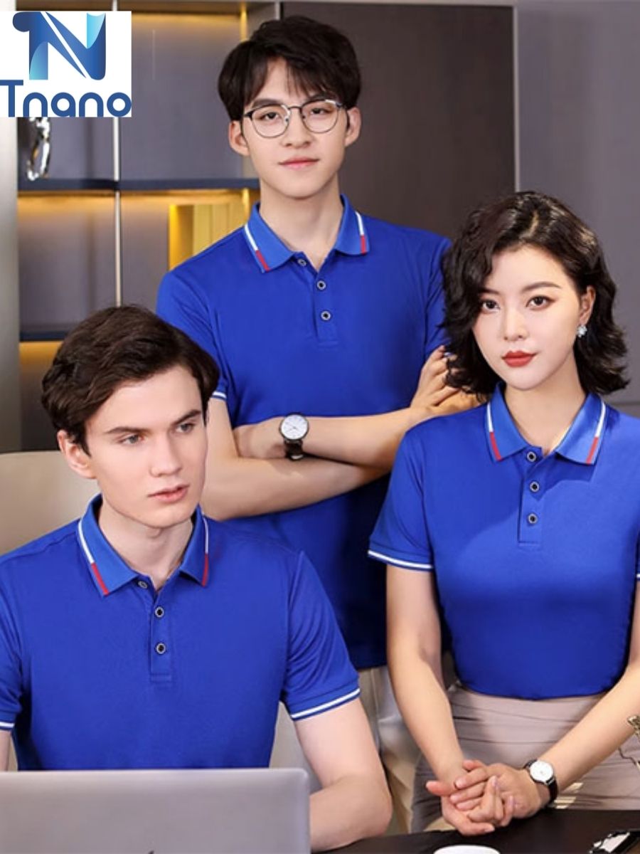 Áo đồng phục sự kiện xanh dương đậm