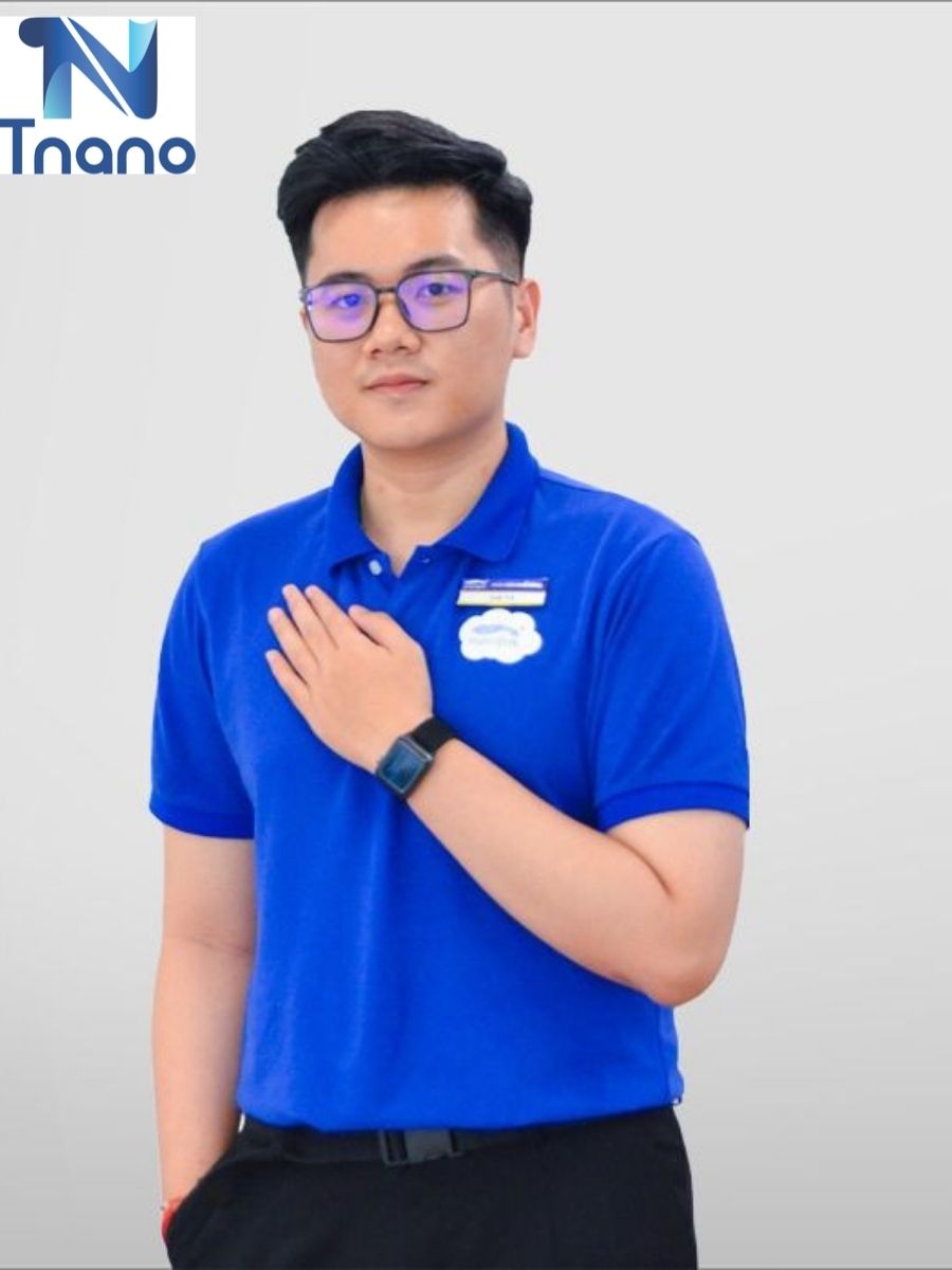Áo đồng phục xanh dương