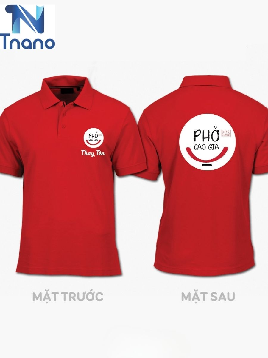 TNano - Xưởng in áo Polo theo yêu cầu uy tín