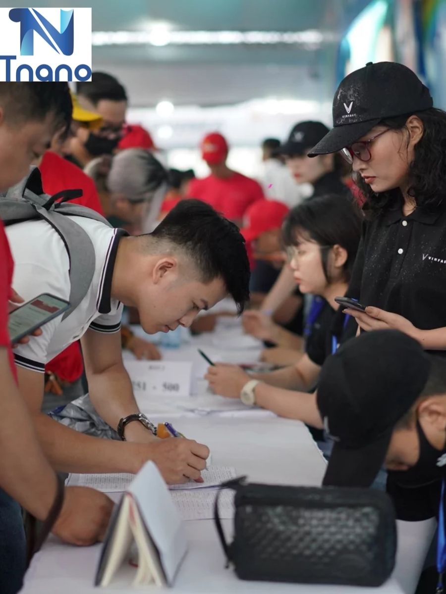 Áo thun sự kiện công ty VinFast