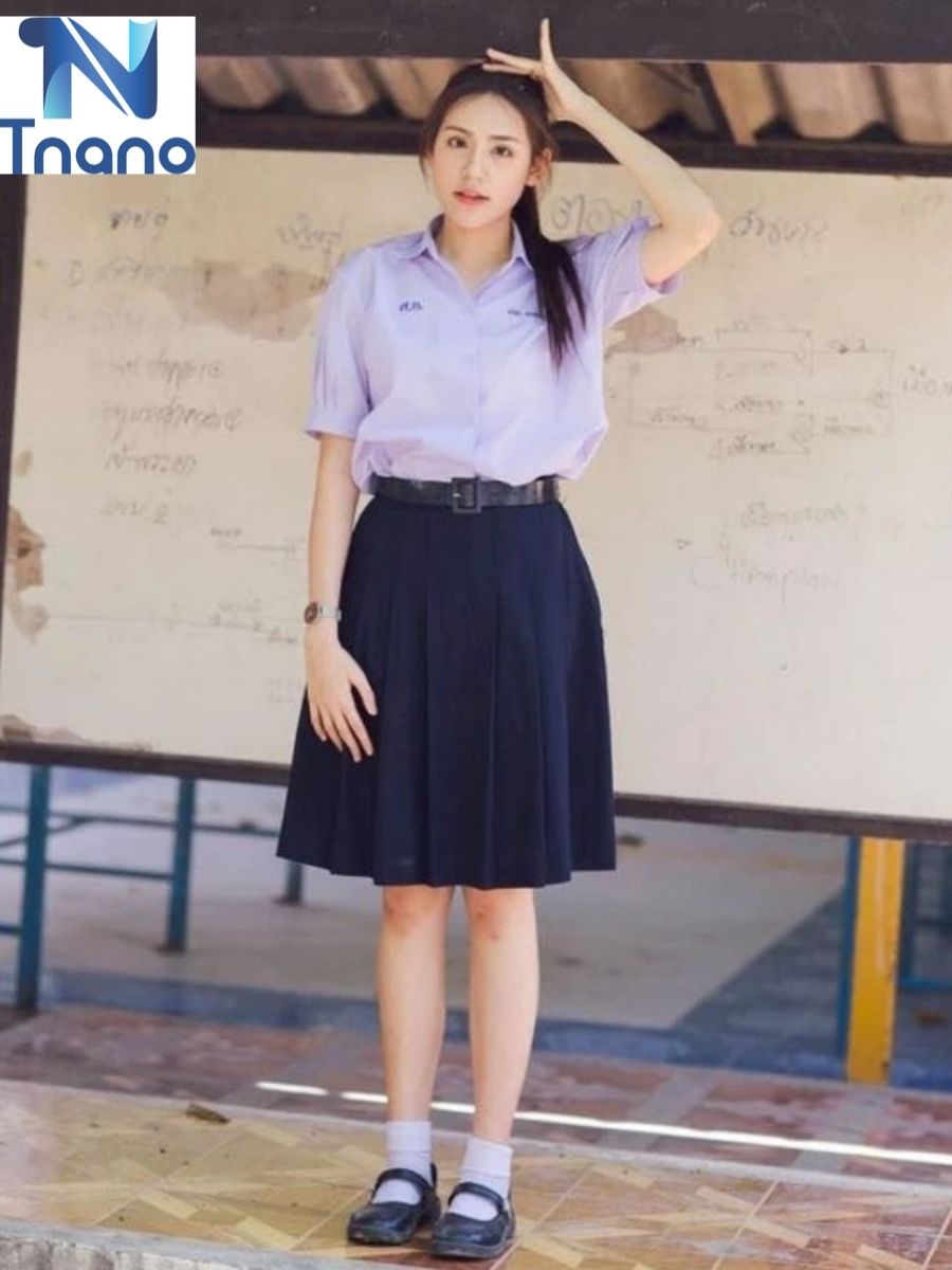 Đồng phục học sinh Thái Lan được thiết kế tối giản nhưng đầy tinh tế