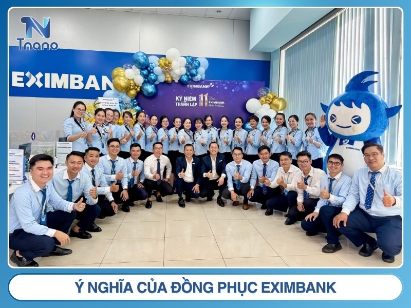 Đồng phục Eximbank: Mẫu đẹp 2026 may nhanh GIÁ SỈ Ý nghĩa của đồng phục Eximbank