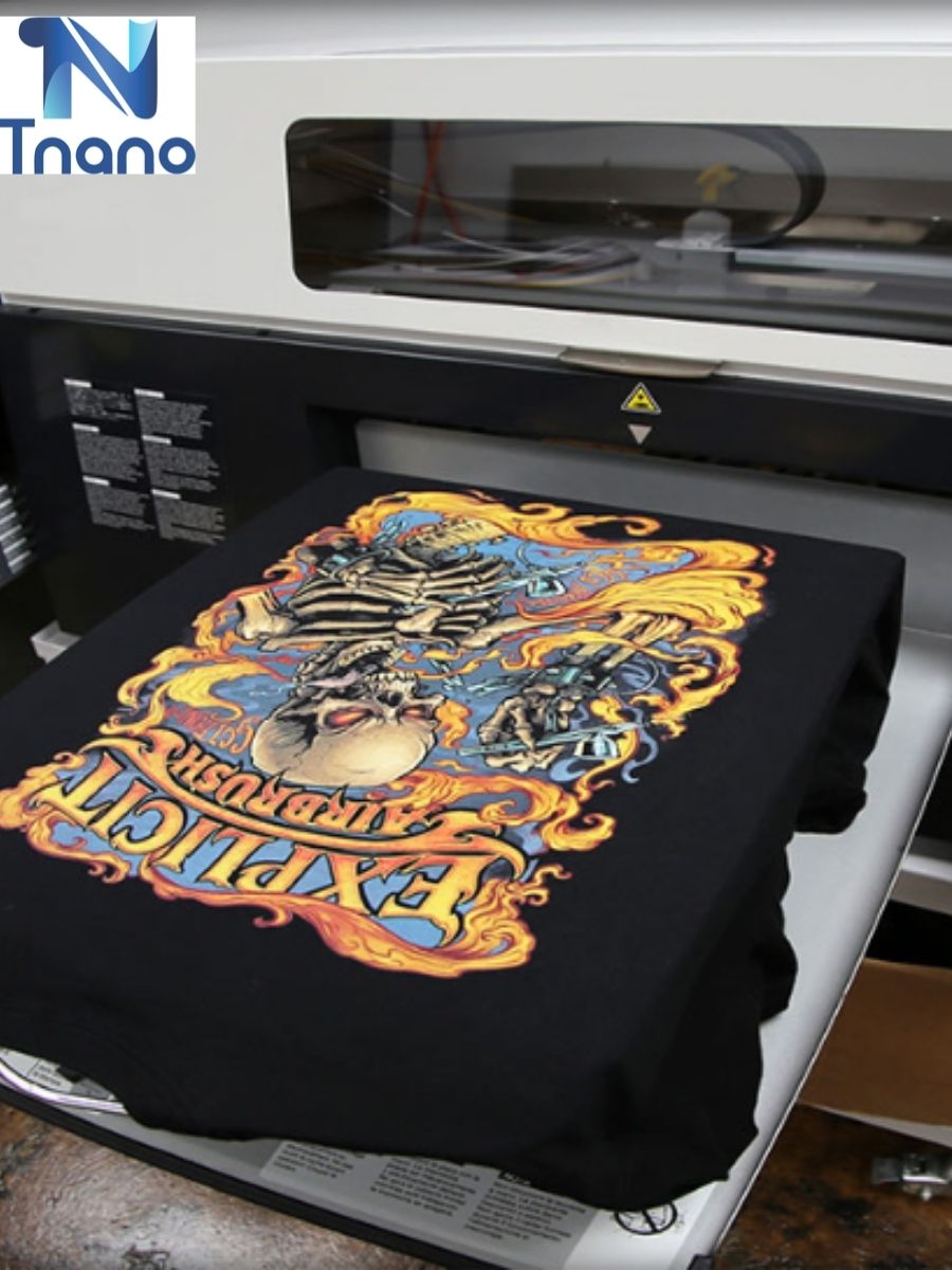 Công nghệ in áo thun chuyển nhiệt không nên ủi trực tiếp lên hình