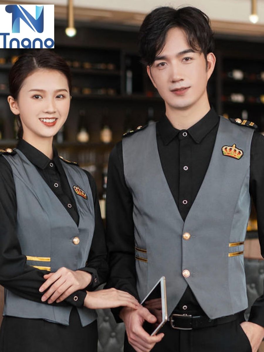 Đồng phục nhân viên pha chế - Mẫu 3